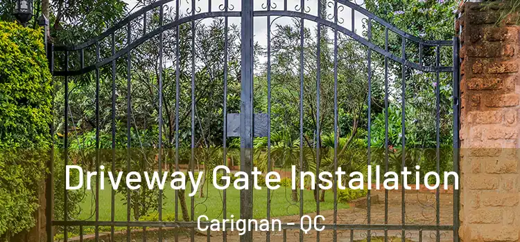 Driveway Gate Installation Carignan - QC